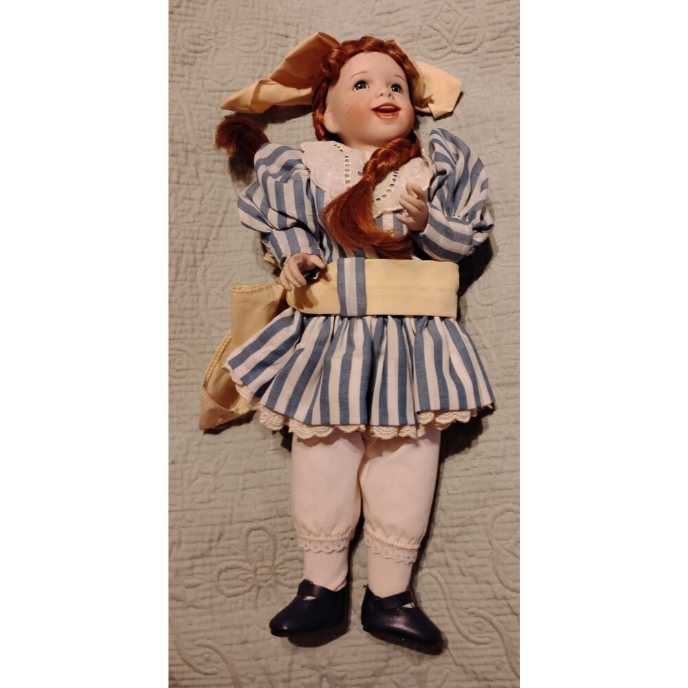 Wendy Lawton 13 inch Porcelain Doll Louisa , In The Good Old Summertime,  No Box